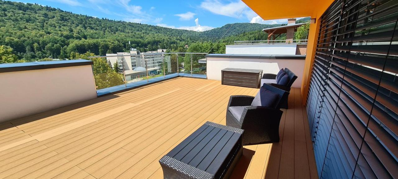 Penthouse Apartman Rezidencia Mineral Bardejovské Kúpele Eksteriør bilde